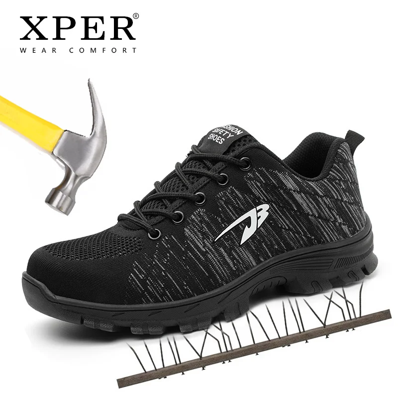 Autumn Winter Men Safety Work Shoes Anti-smashing Non-slip Reflective Protective Shoes Casual Women Sneakers Warm Plush #XP070
Autumn Winter Men Safety Work Shoes Anti-smashing Non-slip Reflective Protective Shoes Casual Women Sneakers Warm Plush #XP070