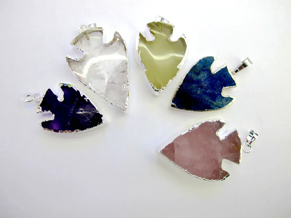 Wholesale Mixed Stone Pendant Clear quartz Amethyst Gem stone necklace pendant 10pcs/lot
Wholesale Mixed Stone Pendant Clear quartz Amethyst Gem stone necklace pendant 10pcs/lot