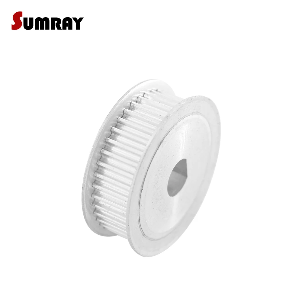 SUMRAY MXL 36T D type Timing Belt Pulley 6*5/8*7mm bore 7/11mm width D type Tooth Belt Pulley for Engraving Machine
SUMRAY MXL 36T D type Timing Belt Pulley 6*5/8*7mm bore 7/11mm width D type Tooth Belt Pulley for Engraving Machine