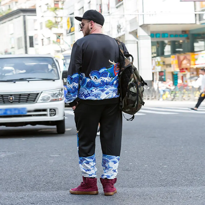 Chinese national style dragon totem fashion casual oversized sweatshirt Autumn&Winter 2017 New top quality sweatshirt men XL-6XL
Chinese national style dragon totem fashion casual oversized sweatshirt Autumn&Winter 2017 New top quality sweatshirt men XL-6XL