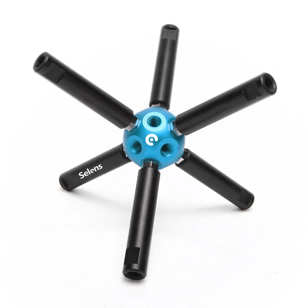 Selens Photography Equipment Multifunctional DIY Magic Ball 3/8 Hole for Studio Tripod Light Stand bracket connect stick
Selens Photography Equipment Multifunctional DIY Magic Ball 3/8 Hole for Studio Tripod Light Stand bracket connect stick