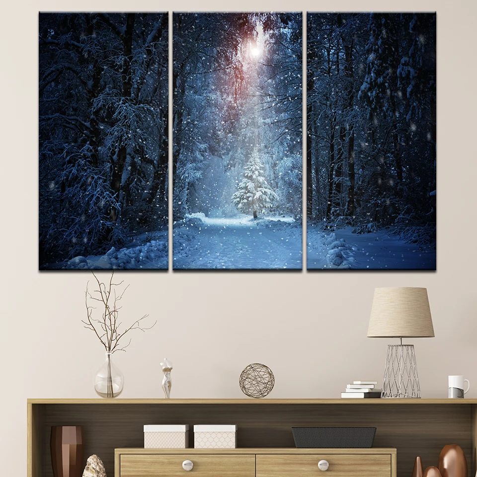 Canvas Pictures Wall Art Modular HD Prints Modern Home Decor 3 Pieces Winter Snow Trees Sunset Poster Scenery Paintings Framewor
Canvas Pictures Wall Art Modular HD Prints Modern Home Decor 3 Pieces Winter Snow Trees Sunset Poster Scenery Paintings Framewor