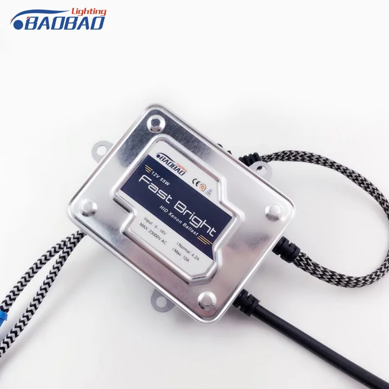 BAOBAO 55W BA-2 Ultra Fast Bright Car HID Ballast Xenon headlight, car styling full digital Car HID xenon Ballast,waterproof
BAOBAO 55W BA-2 Ultra Fast Bright Car HID Ballast Xenon headlight, car styling full digital Car HID xenon Ballast,waterproof