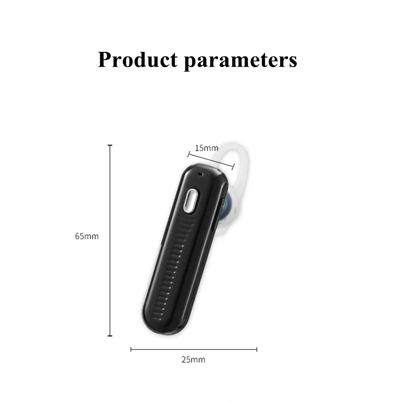 GutsyMan Wireless ear-hook headset Bluetooth Earphone hands free Headphone Blutooth Stereo Auriculares Earbuds Headset for Phone |