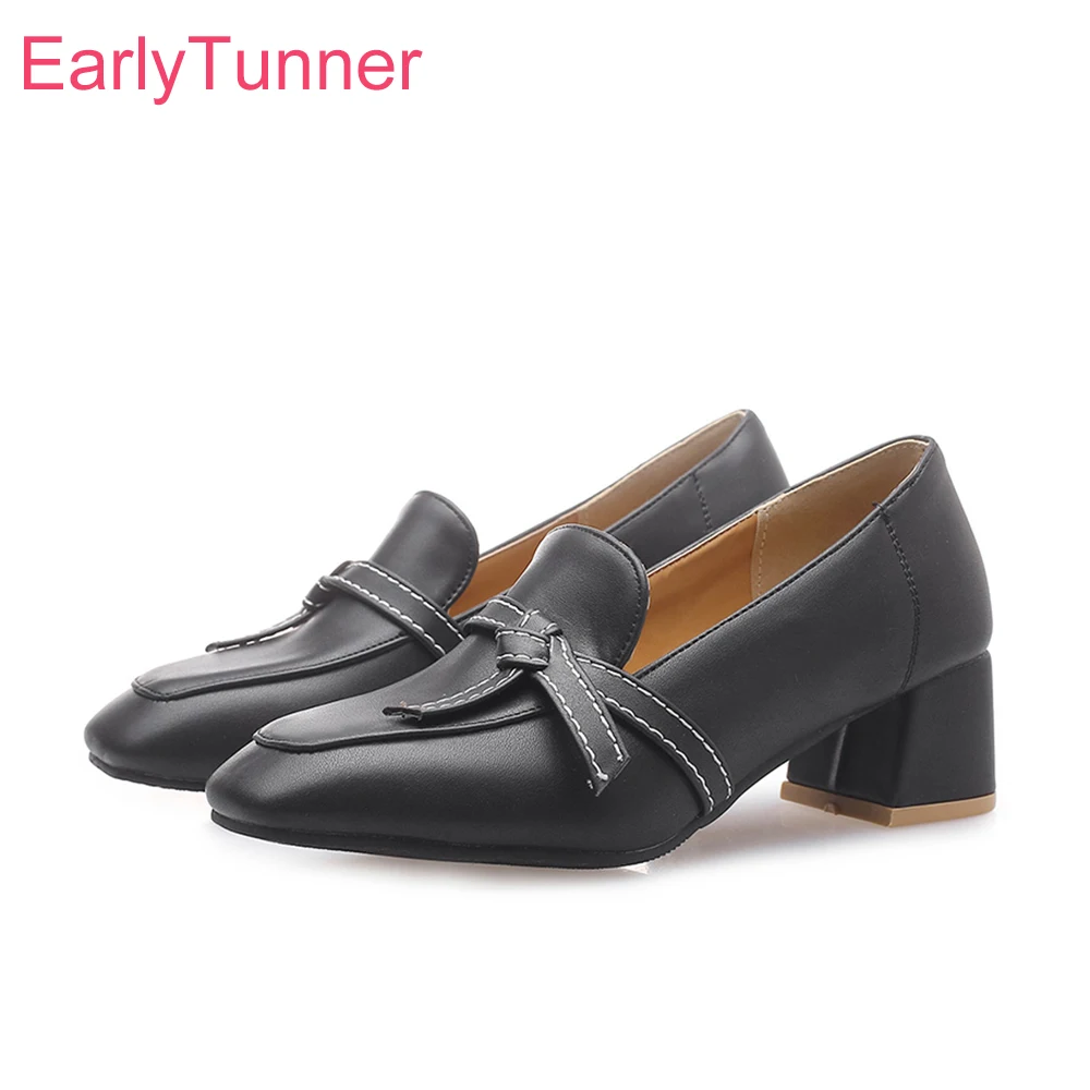 Brand New Spring Elegant Brown Black Women Formal Pumps Med Heels Office Lady Shoes ES191 Plus Big Small Size 10 30 43 46
Brand New Spring Elegant Brown Black Women Formal Pumps Med Heels Office Lady Shoes ES191 Plus Big Small Size 10 30 43 46