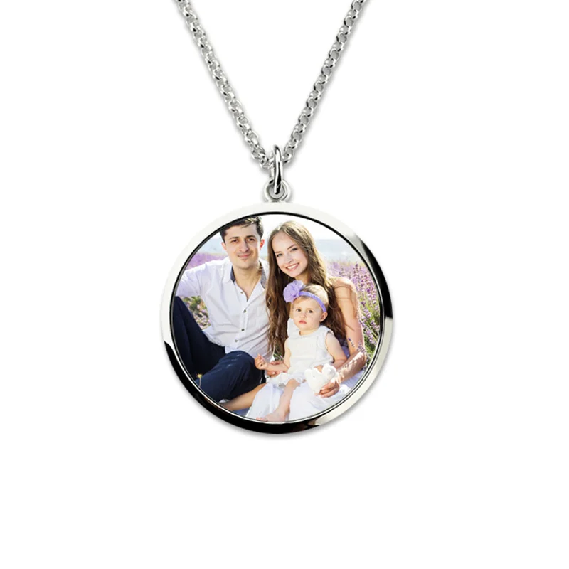 Wholesale Sterling Silver Custom Photo Charm Engraved Photo Mother Necklace Personalized Keepsake Picture Necklace
Wholesale Sterling Silver Custom Photo Charm Engraved Photo Mother Necklace Personalized Keepsake Picture Necklace