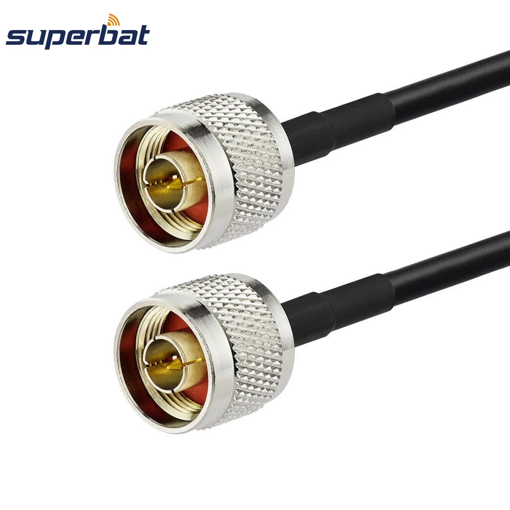 Superbat N Type Male to N Plug Straight Adapter Connector Extension Cable Pigtail RG223 for Wifi Antenna IEEE 802.11a/b/g/n
Superbat N Type Male to N Plug Straight Adapter Connector Extension Cable Pigtail RG223 for Wifi Antenna IEEE 802.11a/b/g/n