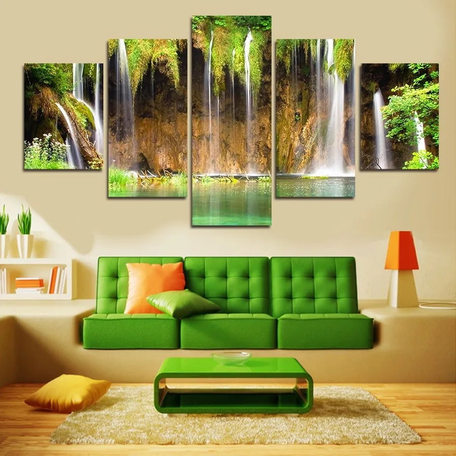5 Panels Framed beautiful waterfall Painting Canvas Wall Art Picture Home Decoration Sitting Room Canvas Print Modern Painting
5 Panels Framed beautiful waterfall Painting Canvas Wall Art Picture Home Decoration Sitting Room Canvas Print Modern Painting