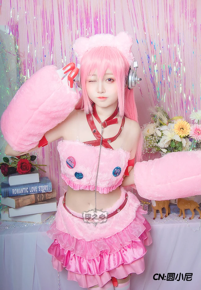 Anime! Supersonico Sonico Pink Lovely Uniform Cosplay Costume Custom-made Size Full Set For Women Free Shipping
Anime! Supersonico Sonico Pink Lovely Uniform Cosplay Costume Custom-made Size Full Set For Women Free Shipping