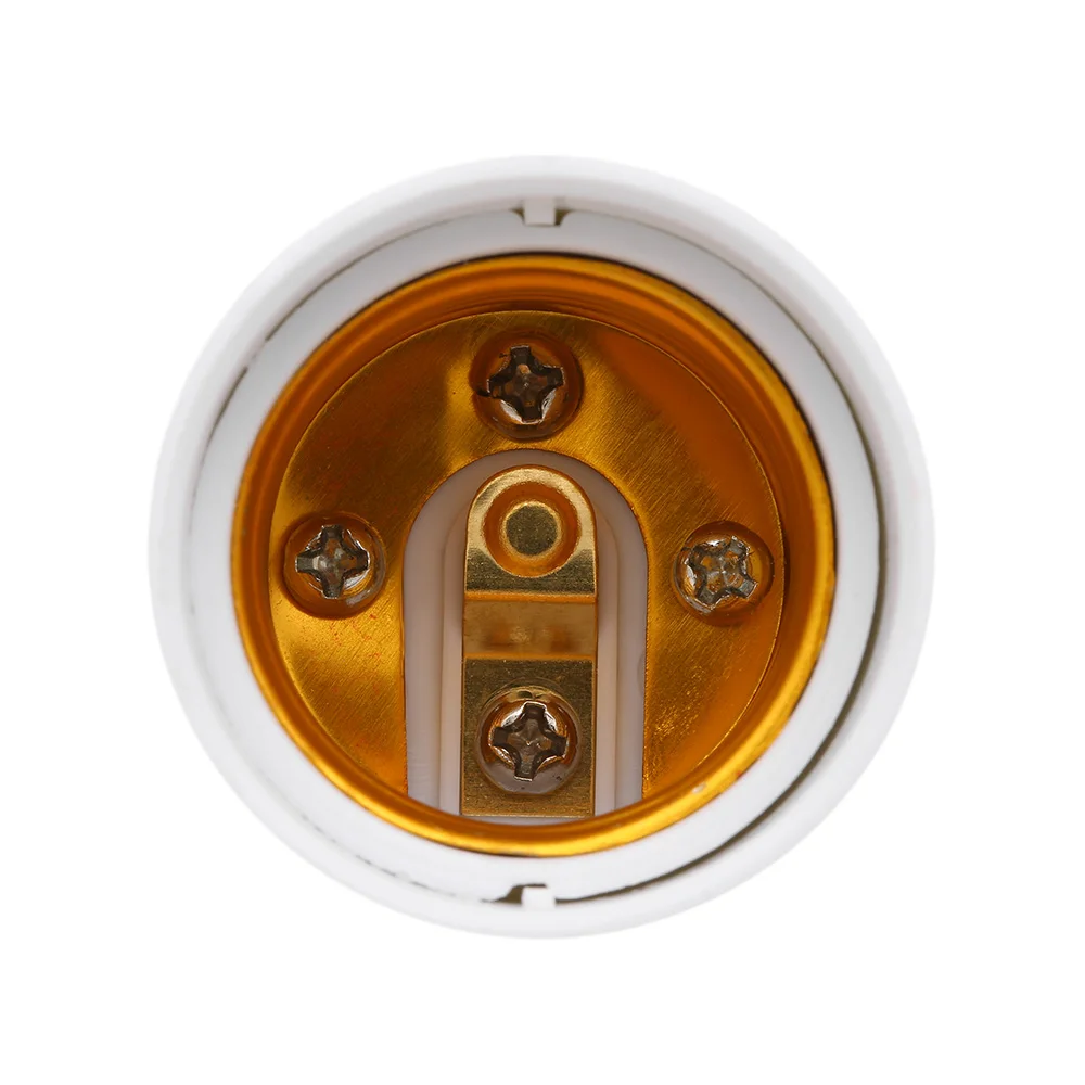 2 шт. GU24 к E26 E27 адаптер Светодиодная лампа держатель гнездо конвертер PBT