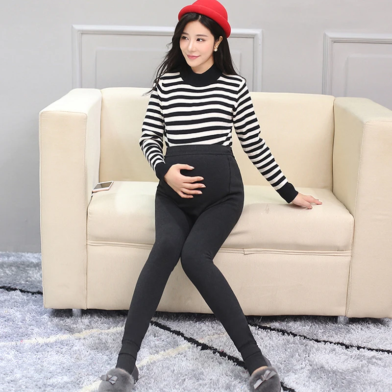 Winter Thick Leggings Pregnant Women Pants Winter Plus velvet Thickening Premama Maternity Pants Warm Trousers pregnancy clothes
Winter Thick Leggings Pregnant Women Pants Winter Plus velvet Thickening Premama Maternity Pants Warm Trousers pregnancy clothes