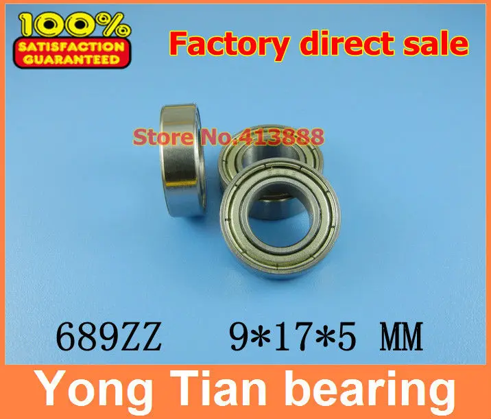 (1pcs) thin wall deep groove ball bearing 689ZZ 689-2RS S689ZZ S689-2RS 9*17*5 mm
(1pcs) thin wall deep groove ball bearing 689ZZ 689-2RS S689ZZ S689-2RS 9*17*5 mm