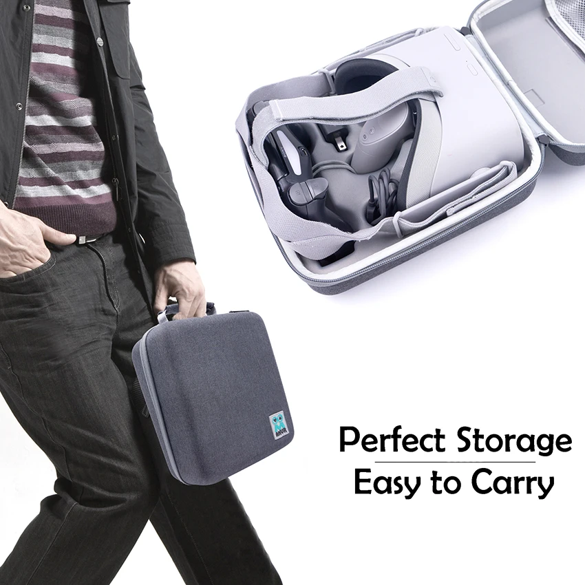 VR EVA Travel Bag Protect Cover Storage Box Cover Pouch Carry Case For Oculus Go for xiaomi vr Virtual Reality Headset
VR EVA Travel Bag Protect Cover Storage Box Cover Pouch Carry Case For Oculus Go for xiaomi vr Virtual Reality Headset