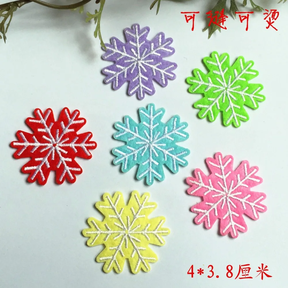 10pc/lot Snowflake embroidered cloth patches applique patch cartoon applique garment patch
10pc/lot Snowflake embroidered cloth patches applique patch cartoon applique garment patch