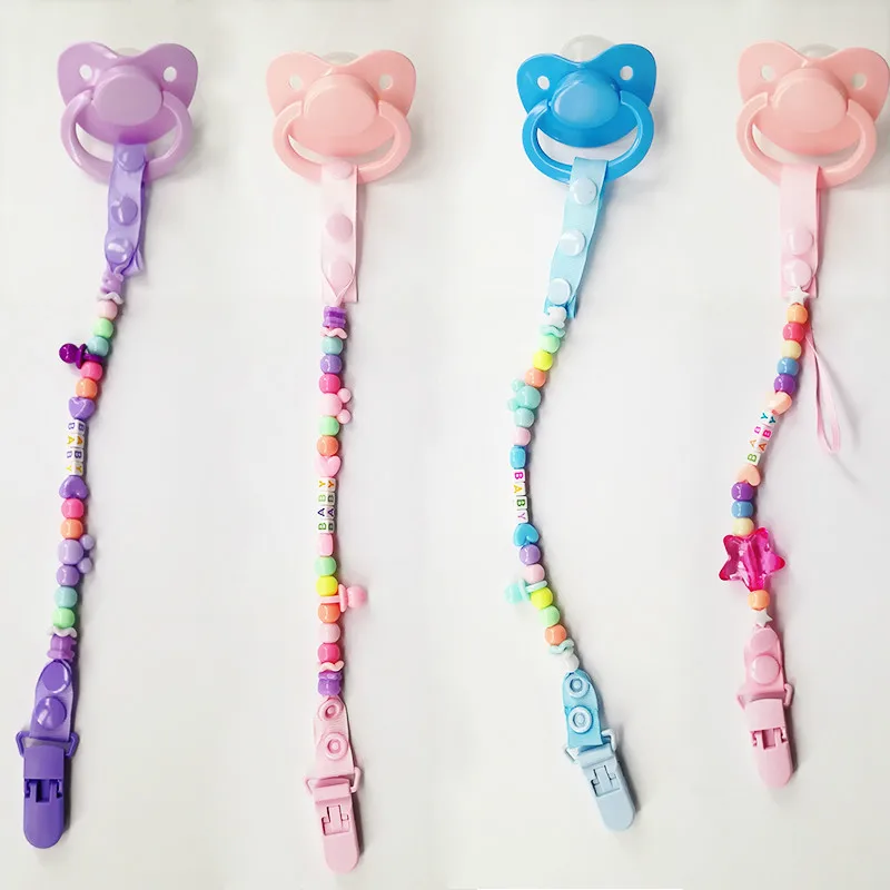New Ddlg Little Girl Baby Pacifier Clip Chain and Adult Baby Pacifier ABDL Dddy Dummy Pacifier Chain Clip Holder Cglg
New Ddlg Little Girl Baby Pacifier Clip Chain and Adult Baby Pacifier ABDL Dddy Dummy Pacifier Chain Clip Holder Cglg