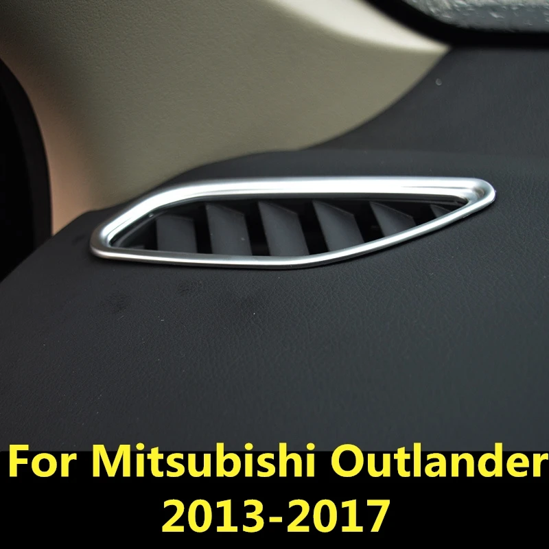 Для Mitsubishi Outlander 2013 2017 автомобильные хромированные аксессуары из АБС пластика