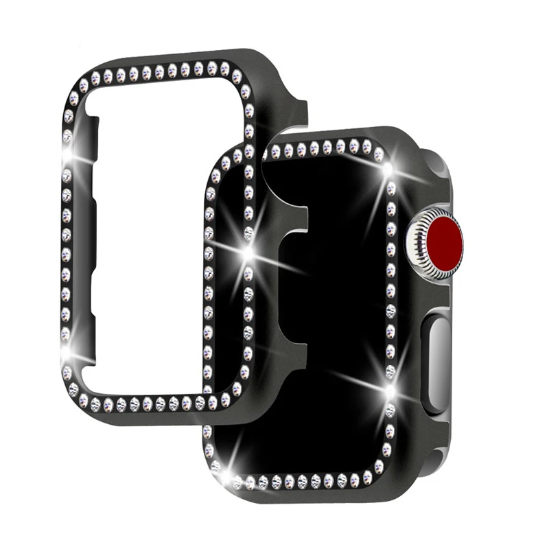 Чехол Алмазный для Apple watch SE 6 5 44 мм/42 мм/40 мм/38 мм, защитный чехол из алюминиевого сплава для iwatch 4 3 2 1
Чехол Алмазный для Apple watch SE 6 5 44 мм/42 мм/40 мм/38 мм, защитный чехол из алюминиевого сплава для iwatch 4 3 2 1