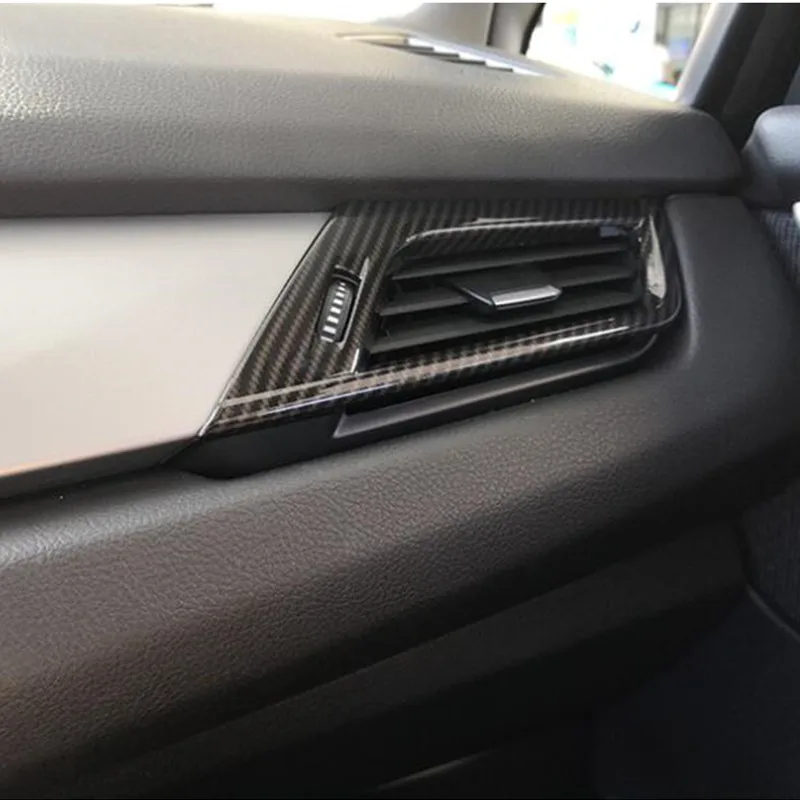 Carbon Fiber Style Both Side Air Conditioning Outlet Frame Decoration Cover Trim 2pcs For BMW 2 series Active Tourer F45 ABS
Carbon Fiber Style Both Side Air Conditioning Outlet Frame Decoration Cover Trim 2pcs For BMW 2 series Active Tourer F45 ABS