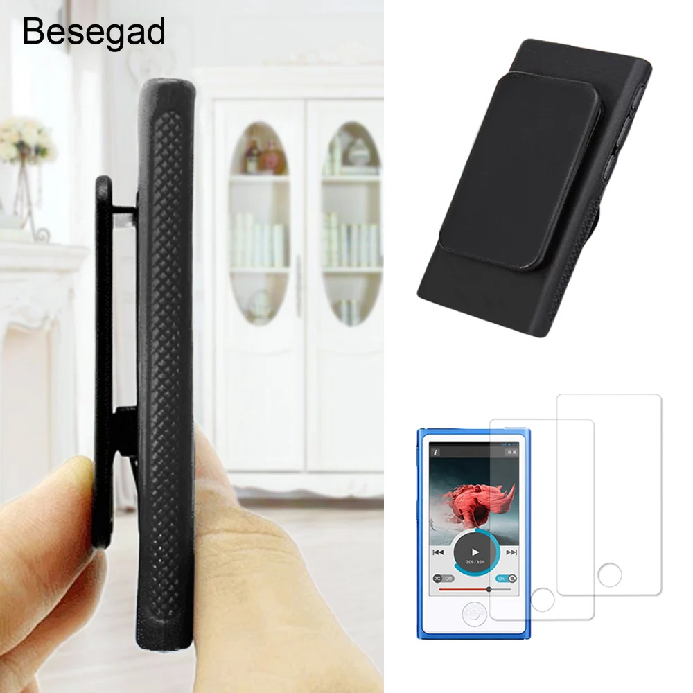 Besegad 2 PCS Tempered Glass Screen Protector Film 1 PCS Protector Case Cover Skin Shell Guard with Clip for Apple iPod Nano 7
Besegad 2 PCS Tempered Glass Screen Protector Film 1 PCS Protector Case Cover Skin Shell Guard with Clip for Apple iPod Nano 7