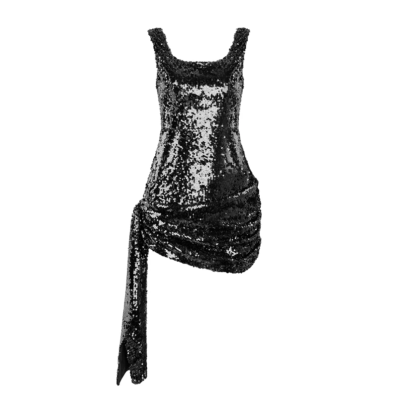 Max Spri 2019 New Sexy Straps Square Neckline Sequins Sparkling Ruched Sleeveless Bodycon Mini Dress Party Outfit Summer Dress
Max Spri 2019 New Sexy Straps Square Neckline Sequins Sparkling Ruched Sleeveless Bodycon Mini Dress Party Outfit Summer Dress