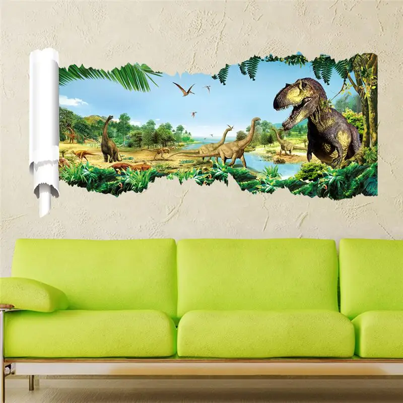 Vivid 3d Jurassic Dinosaurs Wall Sticker For Kindergarten Kids Room Living Room Decoration Home Decals Safari Wall Mural Art
Vivid 3d Jurassic Dinosaurs Wall Sticker For Kindergarten Kids Room Living Room Decoration Home Decals Safari Wall Mural Art