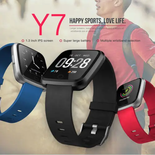 Women Bluetooth Smart Bracelet Watch Heart Rate Monitor Blood Pressure Fitness Tracker Sport Men Wristband Waterproof
Women Bluetooth Smart Bracelet Watch Heart Rate Monitor Blood Pressure Fitness Tracker Sport Men Wristband Waterproof