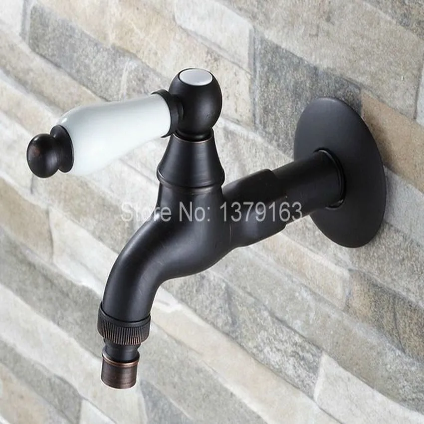 Black Oil Rubbed Brass Extra Long Laundry Bathroom Wall Mounted Mop Water Tap Garden Washing Machine Copper Faucet aav115
Black Oil Rubbed Brass Extra Long Laundry Bathroom Wall Mounted Mop Water Tap Garden Washing Machine Copper Faucet aav115
