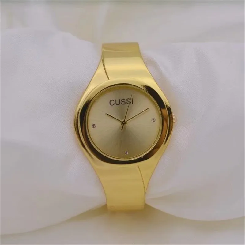 CUSSI Golden Womens Bracelet Watches TOP Brand Luxury Ladies Dress Watches Quartz Wristwatches Clock Reloj Mujer Lover Gifts
CUSSI Golden Womens Bracelet Watches TOP Brand Luxury Ladies Dress Watches Quartz Wristwatches Clock Reloj Mujer Lover Gifts