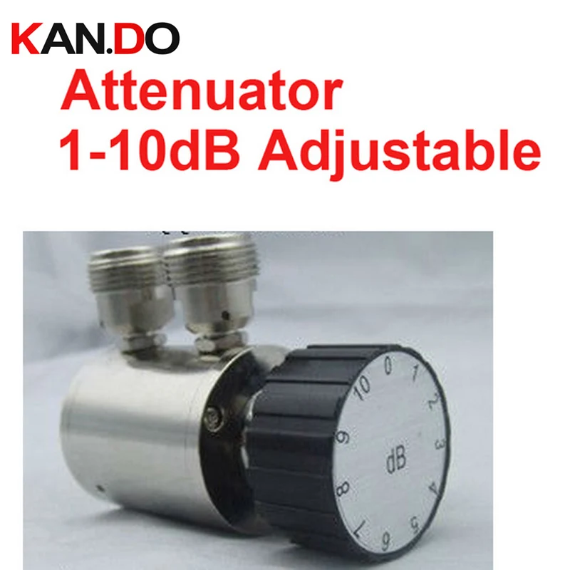 1-10db Adjustable Radio Frequency Attenuator N Connector DC-3G Attenuation RF Coaxial Jack Attenuater for Telecom Communication
1-10db Adjustable Radio Frequency Attenuator N Connector DC-3G Attenuation RF Coaxial Jack Attenuater for Telecom Communication