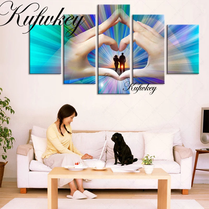 5pcs/set DIY 5D Diamond Mosaic Couples Handmade Diamond Painting Cross Stitch Kits mosaic Diamond Embroidery Pattern Rhinestone
5pcs/set DIY 5D Diamond Mosaic Couples Handmade Diamond Painting Cross Stitch Kits mosaic Diamond Embroidery Pattern Rhinestone