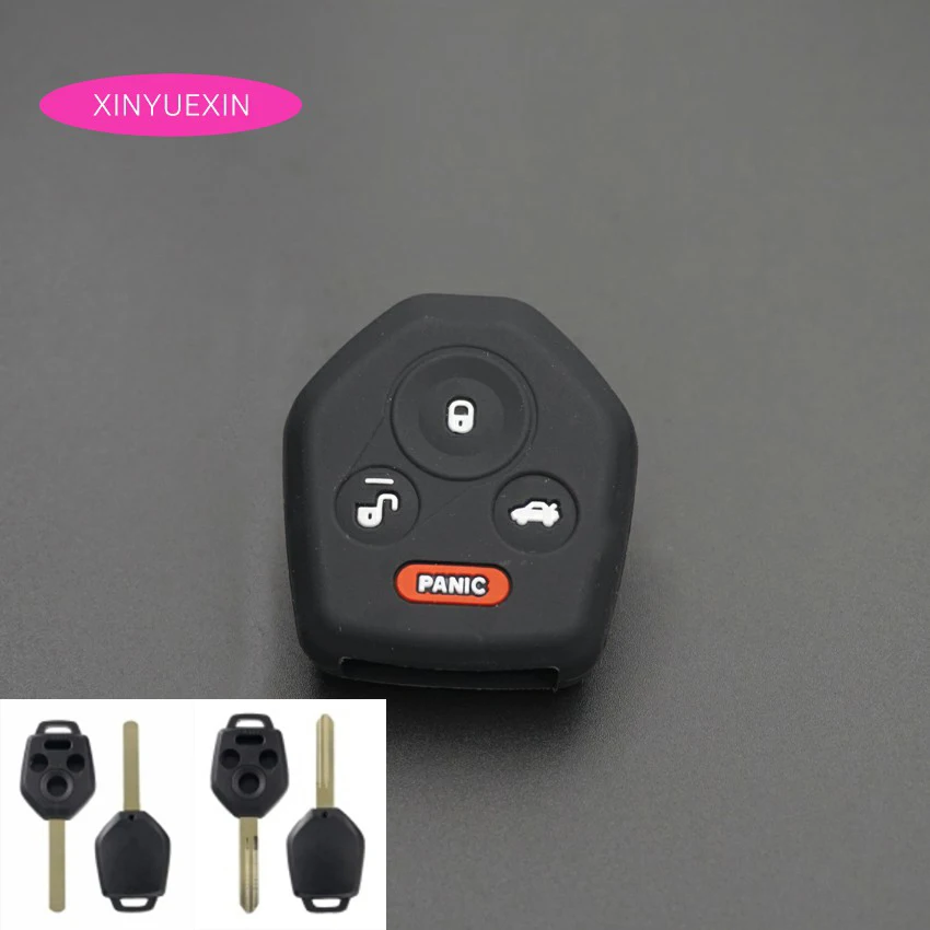 Xinyuexin Silicone Rubber Key Cover For Subaru Tribeca Forester WRX XV Outback Legacy Impreza Crosstrek Car Remote Key 4Buttons
Xinyuexin Silicone Rubber Key Cover For Subaru Tribeca Forester WRX XV Outback Legacy Impreza Crosstrek Car Remote Key 4Buttons