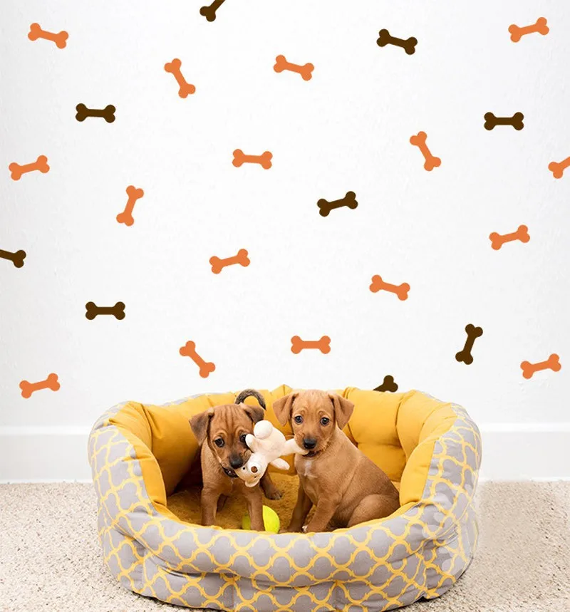 Removable DIY Wall Stickers 66pcs/set Dog Bone Vinyl Wall Decal Doggy Decor Pattern Poster Nursery Kids Bedroom Mural D406
Removable DIY Wall Stickers 66pcs/set Dog Bone Vinyl Wall Decal Doggy Decor Pattern Poster Nursery Kids Bedroom Mural D406
