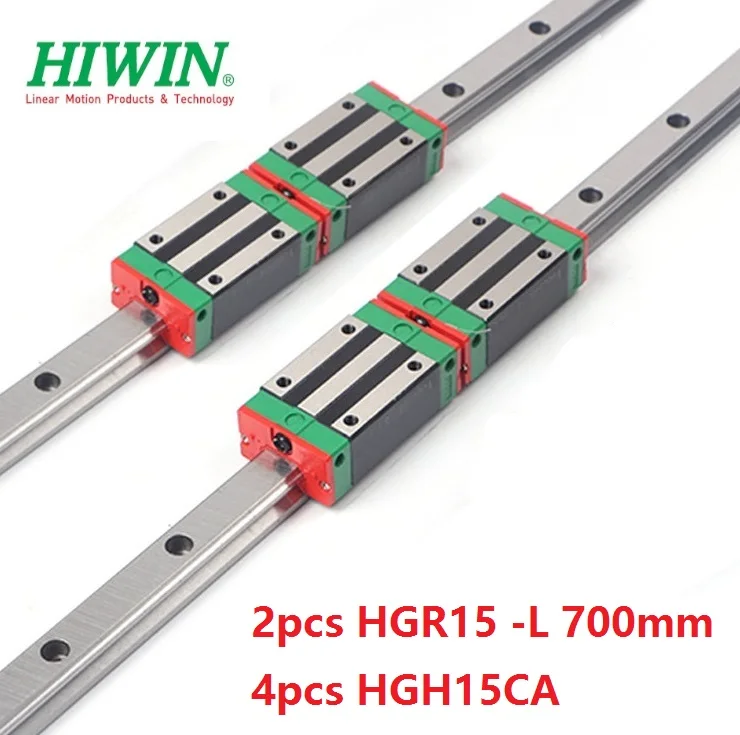 Оригинальные линейные блоки Hiwin rail HGR15 -L 700 мм + 4 шт. HGH15CA для маршрутизатора с ЧПУ, 2 шт.
Оригинальные линейные блоки Hiwin rail HGR15 -L 700 мм + 4 шт. HGH15CA для маршрутизатора с ЧПУ, 2 шт.