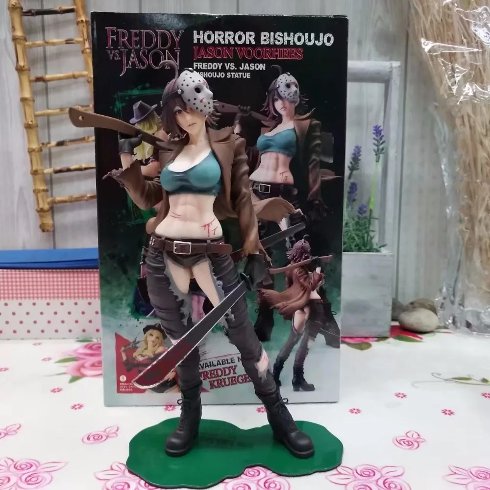 Sexy Female Grils Version Freddy Vs Jason horror bishoujo PVC Action figure Toys 23cm
Sexy Female Grils Version Freddy Vs Jason horror bishoujo PVC Action figure Toys 23cm
