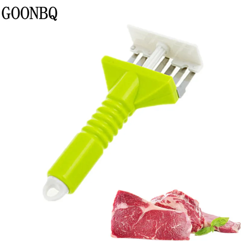 GOONBQ 1 шт. Мясорубка из нержавеющей стали для мяса свободные мясные иглы стейка