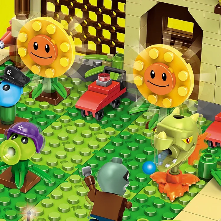 2020 New Plants Vs Zombies Set Anime Garden Maze Struck Game Building Blocks Bricks Compatible With Lepining Gifts
2020 New Plants Vs Zombies Set Anime Garden Maze Struck Game Building Blocks Bricks Compatible With Lepining Gifts