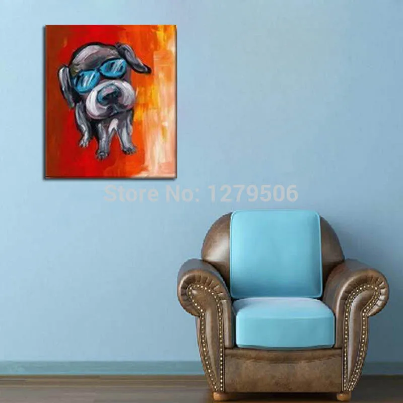 Modern Art Canvas Painting animals Hand painted Grey Lovely Dog Oil Painting Modern Abstract Wall Art paintings for living room
Modern Art Canvas Painting animals Hand painted Grey Lovely Dog Oil Painting Modern Abstract Wall Art paintings for living room