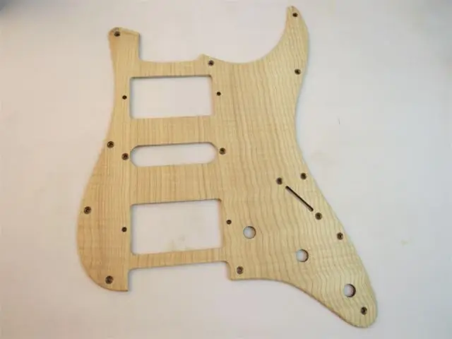Необработанная ручная работа Кленовая древесина струна гитара HSH Pickguard #1978
Необработанная ручная работа Кленовая древесина струна гитара HSH Pickguard #1978