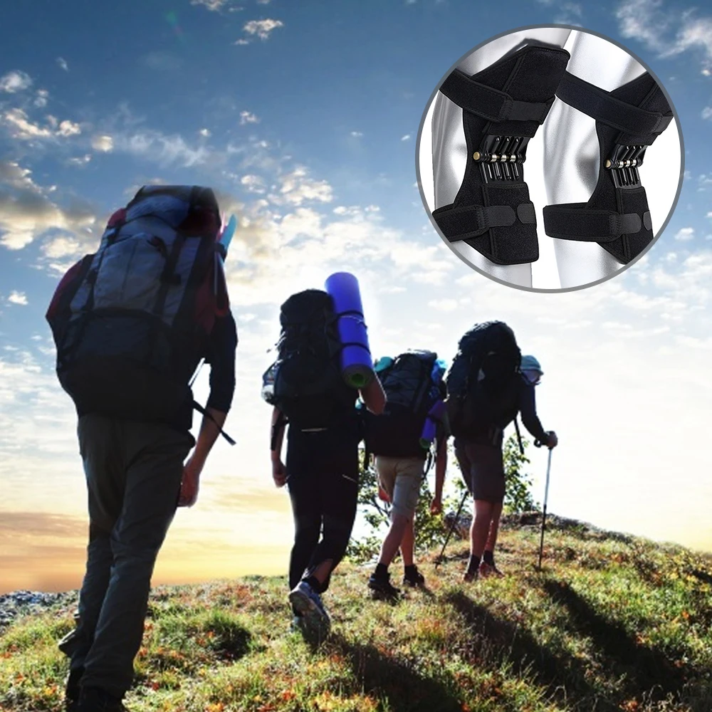 Joint Support Knee Pads Powerful Rebound Spring Force Adjustable Bi-Directional Straps for Joint Pain Relief
Joint Support Knee Pads Powerful Rebound Spring Force Adjustable Bi-Directional Straps for Joint Pain Relief