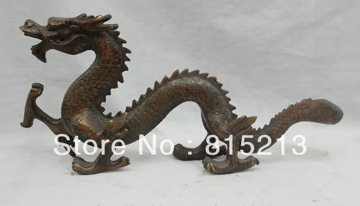 Bi00574 14 "Китай Китайский Народная Фэншуй Бронзовый Фу Фу Зодиак Год Дракона Зверь Статуя
Bi00574 14 "Китай Китайский Народная Фэншуй Бронзовый Фу Фу Зодиак Год Дракона Зверь Статуя