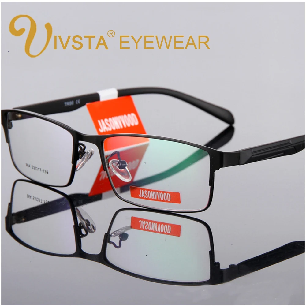 

Оправа для очков IVSTA, мужские Оптические очки, оправа для очков для мужчин, линзы по рецепту для близорукости TR90, металлические квадратные ли...