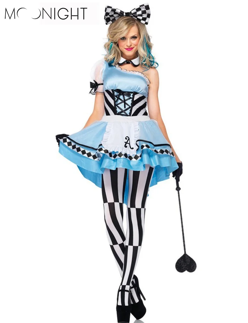 MOONIGHT Halloween Maid Costumes Women Adult Alice in Wonderland Costume Suit Maids Lolita Fancy Dress Cosplay Costume for Women
MOONIGHT Halloween Maid Costumes Women Adult Alice in Wonderland Costume Suit Maids Lolita Fancy Dress Cosplay Costume for Women