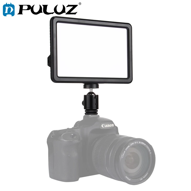 

PULUZ Studio Light 104 SMD 2835 LEDs 220-850LM 3000-6000K Dimmable Video&Photo Light For Canon/Nikon/DSLR Cameras