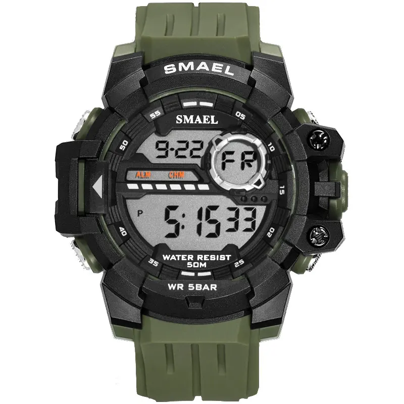 Top Brand Luxury SMAEL Led Watch Men Sport Watch Male Clock LED Digital Electronic Watches Men's Digital Watch Relogio Masculino
Top Brand Luxury SMAEL Led Watch Men Sport Watch Male Clock LED Digital Electronic Watches Men's Digital Watch Relogio Masculino