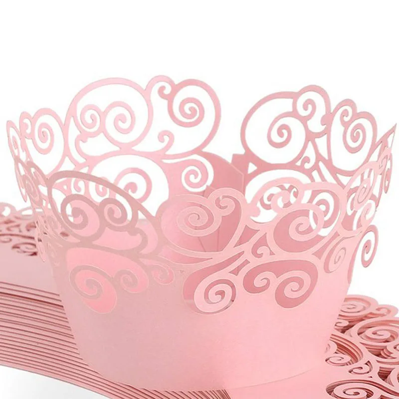 50pcs Laser Cut Little Vine Lace Cupcake Wrapper Liner Baking Paper Cake Cup DIY Baking Cupcake Wedding Party Favor Decorations
50pcs Laser Cut Little Vine Lace Cupcake Wrapper Liner Baking Paper Cake Cup DIY Baking Cupcake Wedding Party Favor Decorations