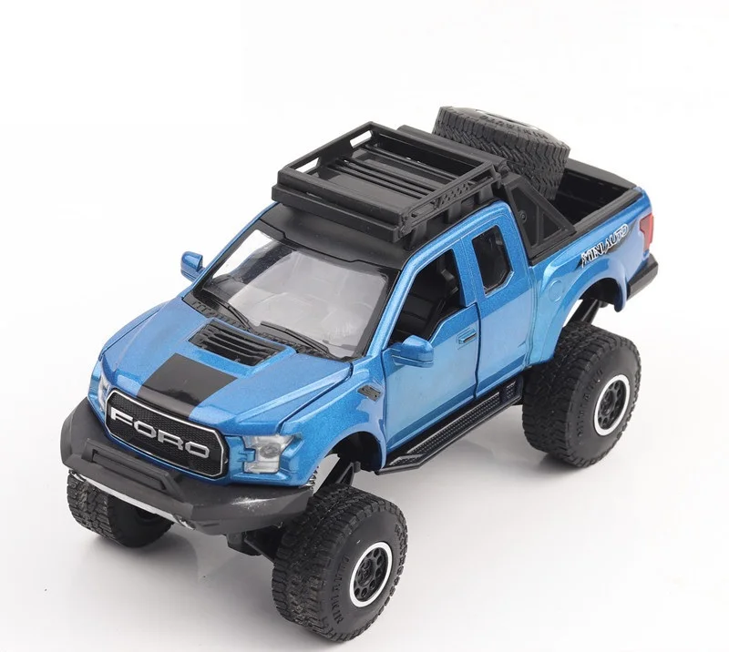 1:32 kids toys Ford raptor big foot F150 Pickup truck metal toy cars model for children music car gifts Flashing boys
1:32 kids toys Ford raptor big foot F150 Pickup truck metal toy cars model for children music car gifts Flashing boys