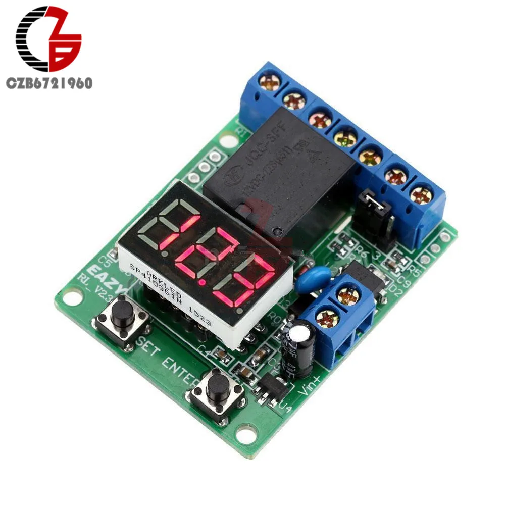 DC 12V LED Digital Adjustable Voltage Relay Protection Detection Charging Discharge Monitor Test Switch Control Board Module
DC 12V LED Digital Adjustable Voltage Relay Protection Detection Charging Discharge Monitor Test Switch Control Board Module