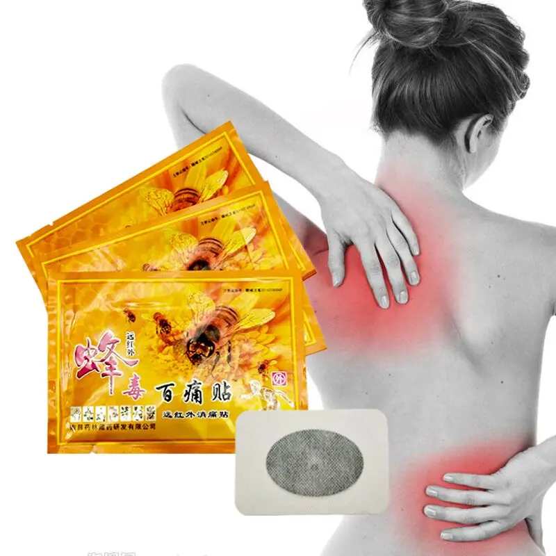 30pcs/lot Chinese Medicines Bee Venom Balm Joint Pain Patch Neck Back Body Massage Relaxation Pain Killer Body Massager Relax
30pcs/lot Chinese Medicines Bee Venom Balm Joint Pain Patch Neck Back Body Massage Relaxation Pain Killer Body Massager Relax