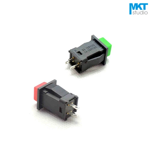 100Pcs 2 Pins Square 250V 1A Red/Green Button Push Button Electrical Switch Latch/No-Latch
100Pcs 2 Pins Square 250V 1A Red/Green Button Push Button Electrical Switch Latch/No-Latch