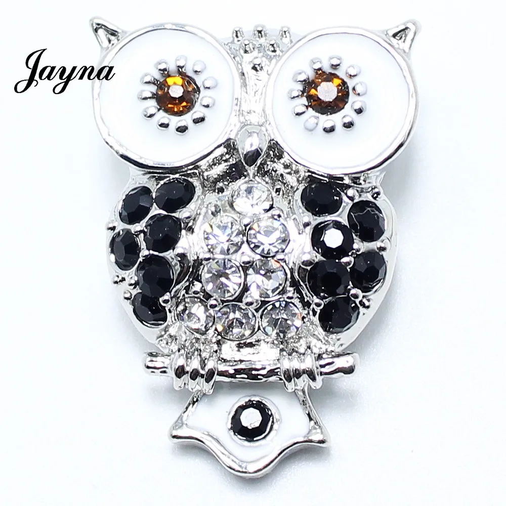 10pcs/lot Jaynalee Snap Bracelet&ampBangles Ginger 18mm Metal Charm Rhinestone Styles Snaps Jewelry GS1208166 | Украшения и